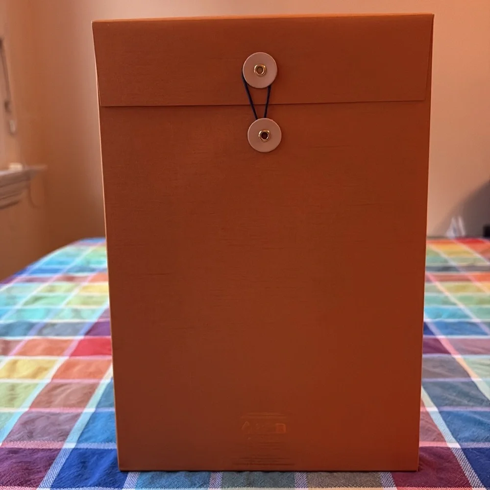 🗂️ LOUIS VUITTON FILE FOLDER WITH VECHETTA TABS 🗂️ NWOT 🗂️